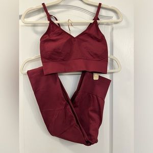 Knix Good to Good Sports Bra and seamless leggings set!